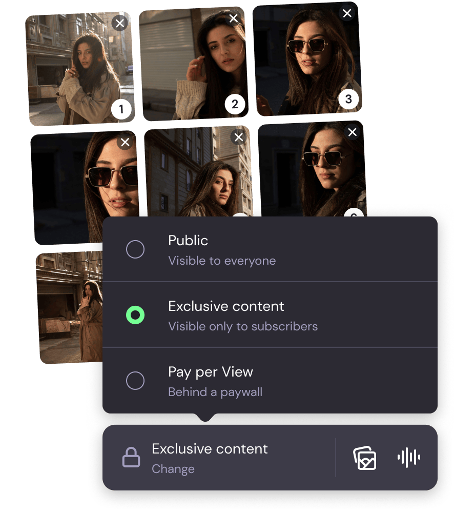 Photo Galery with content type menu